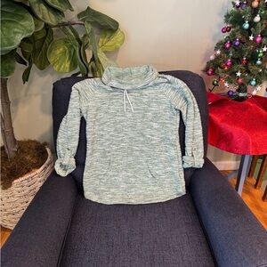 Style & Co. Green Cowl Neck Sweater